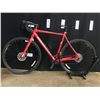 Image 1 : RED NORCO 16 SPEED HYBRID TRAIL BIKE WITH FRONT AND REAR DISC BRAKES, REAR DERAILLEUR SLIGHTLY