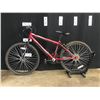 Image 1 : RED HUFFY GRANITE 18 SPEED YOUTH SIZE MOUNTAIN BIKE, GENERALLY WORKING BUT NEEDS MAINTENANCE,