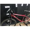 Image 4 : RED HUFFY GRANITE 18 SPEED YOUTH SIZE MOUNTAIN BIKE, GENERALLY WORKING BUT NEEDS MAINTENANCE,