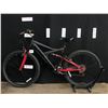 Image 1 : BLACK AND RED SUPERCYCLE 18 SPEED FULL SUSPENSION MOUNTAIN BIKE, STANDOVER HEIGHT: 76 CM