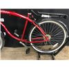 Image 2 : RED KENT DELRIO 7 SPEED CRUISER BIKE, DERAILLEUR BENT/DAMAGED, STANDOVER HEIGHT: 80 CM