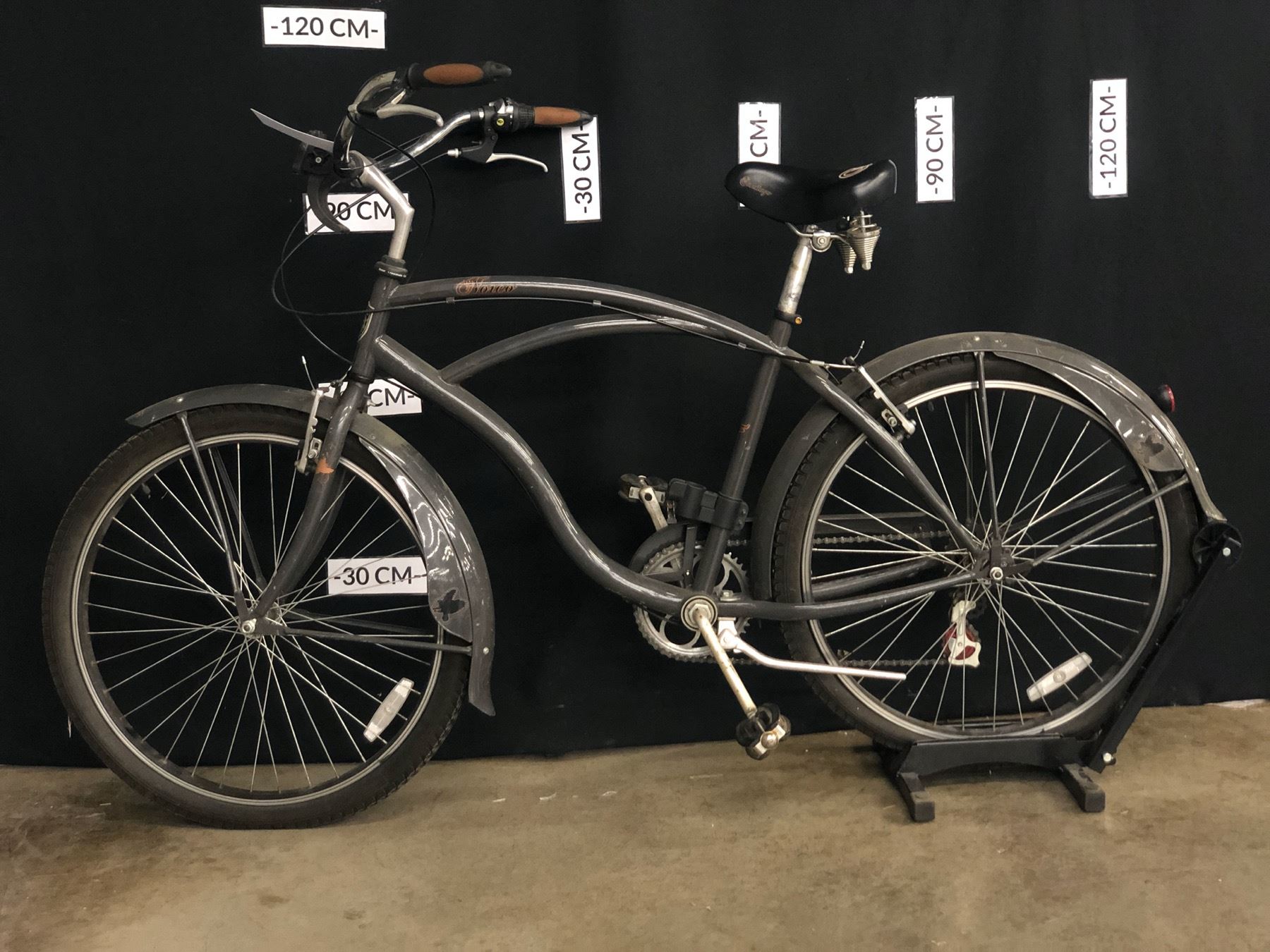Grand vélo de route tandem mixte Bowden SS 1960 58/53 cm standover Grand vélo de route tandem mixte Bowden SS 1960 58/53 cm standover
