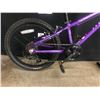 Image 8 : PURPLE MEC 7 SPEED KIDS FRONT SUSPENSION MOUNTAIN BIKE, STANDOVER HEIGHT: 57 CM