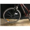 Image 2 : BROWN ASAMA FASTLANE 21 SPEED FRONT SUSPENSION HYBRID TRAIL BIKE, 16" FRAME SIZE, STANDOVER HEIGHT: