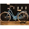 Image 1 : BLUE ELECTRA AMSTERDAM 3 SPEED CRUISER BIKE, REAR PEDAL BRAKE, FRONT HAND BRAKE