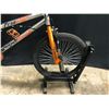 Image 9 : CHROME AND ORANGE AVIGO FREESTYLE NIGHT HAWK BMX BIKE WITH FRONT AND REAR BRAKES, PEGS AND GYRO