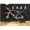 Image 1 : GREY AND RED RALEIGHT MERIT 2 16 SPEED ROAD BIKE WITH FRONT AND REAR DISC BRAKES, STANDOVER HEIGHT: