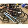 Image 1 : 5 ASSORTED PARTS ONLY/NON RIDEABLE BIKES FOR SALVAGE/REPAIR, SIZES, CONDITIONS AND QUALITY VARY,