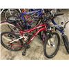 Image 1 : 5 ASSORTED PARTS ONLY/NON RIDEABLE BIKES FOR SALVAGE/REPAIR, SIZES, CONDITIONS AND QUALITY VARY,