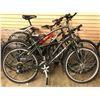 Image 1 : 4 ASSORTED PARTS ONLY/NON RIDEABLE BIKES FOR SALVAGE/REPAIR, SIZES, CONDITIONS AND QUALITY VARY,