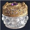 Image 1 : Amethyst, Ormalu Filagree, Crystal Trinket Jar #838236