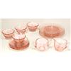 Image 1 : Cambridge Glass Pink 4 Place Luncheon Set #838250