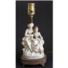 Image 1 : Courting Colonial Couple Porcelain Table Lamp 2 #838267
