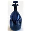 Image 1 : Blenko Cobalt Blue Pinch Decanter #838340