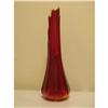 Image 1 : BEAUTIFUL 1950'S ART VASE  13 INCHES TALL red #838376