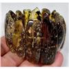 Image 1 : Artisan Natural Baltic Amber Bracelet~42grams #838497