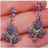 Image 1 : Gemstone  Indian Princess Sterling Earrings #838510