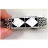 Image 1 : Sterling Silver Mother of Pearl Inlay Bracelet #838512