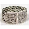 Image 1 : Thai Masters~Woven Mughal Sterling Bracelet #838513