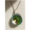 Image 1 : STUNNING CRYSTAL PENDANT/NIB/GORHAM SILVER #838613