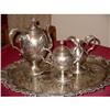 Image 1 : Gorham Silver tray and Tea service #838921