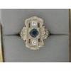 Image 1 : Antique Filigree  Ring SAPPHIRE DIAMONDS! #848530