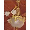Image 1 : Antique French Bronze & Crystal Chandelier  #848620