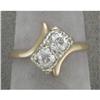 Image 1 : 14K 2-diamond ring #848717