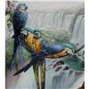 Image 1 : LG OIL PAINTING OF BLUE & GOLD MACAW #848765