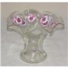Image 1 : Blown Glass & Enamel Vase SKU 5179 #848981