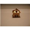 Image 1 : Etruscan 14k gold house charm #849068