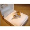 Image 1 : Citrine and Diamond Ring #849071