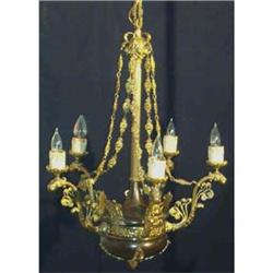 Chandelier Grecian Figures and masks. #849123