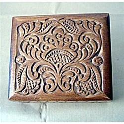 Hand Carved Russian Trinket Box #849155