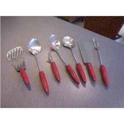 Red Bullet Utensil Set #849255