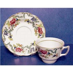 English Tea Cup & Saucer - FLORADORA #857269