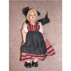 Molded Face doll probably from France #857314