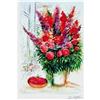 Image 1 : MARC CHAGALL BOUQUET with CHERRIES w/COA #857633