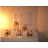 Image 1 : John Adams Bar set  w/ 22k gold trim #857739