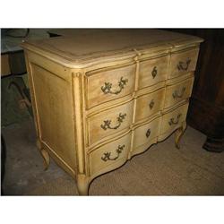 Louis XV Style Hand-Painted Chest of Drawers #866228