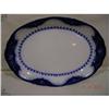 Image 1 : EARLY FLOW BLUE PLATTER RALEIGH--MEAKIN #866352