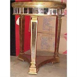Pair of Mirrored End Side Tables #866416
