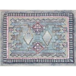 Luis Mazorra, Western Rug X, Embossed Etching. #866653