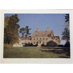 Mel Hunter, Big Oak Farm, Signed Litho #866661