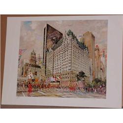 Kamil Kubik, Plaza Hotel, Signed Serigraph #866664