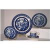 Image 1 : Churchill Blue Willow  Dinnerware Set (27pcs.) #866672