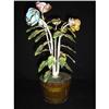 Image 1 : Italian Tole Flowers in a Pot #866836