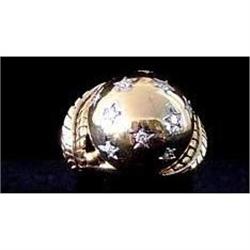 1940's  Retro Star Dome Ring #866914