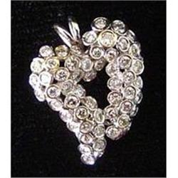 Diamond Heart Pendant #866915