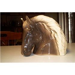 Large Horse Head Planter-Unknown Maker #871654